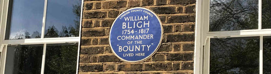 Blue Plaque - The Writing is on the Wall