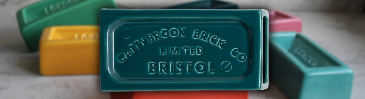 Bristol brick vase