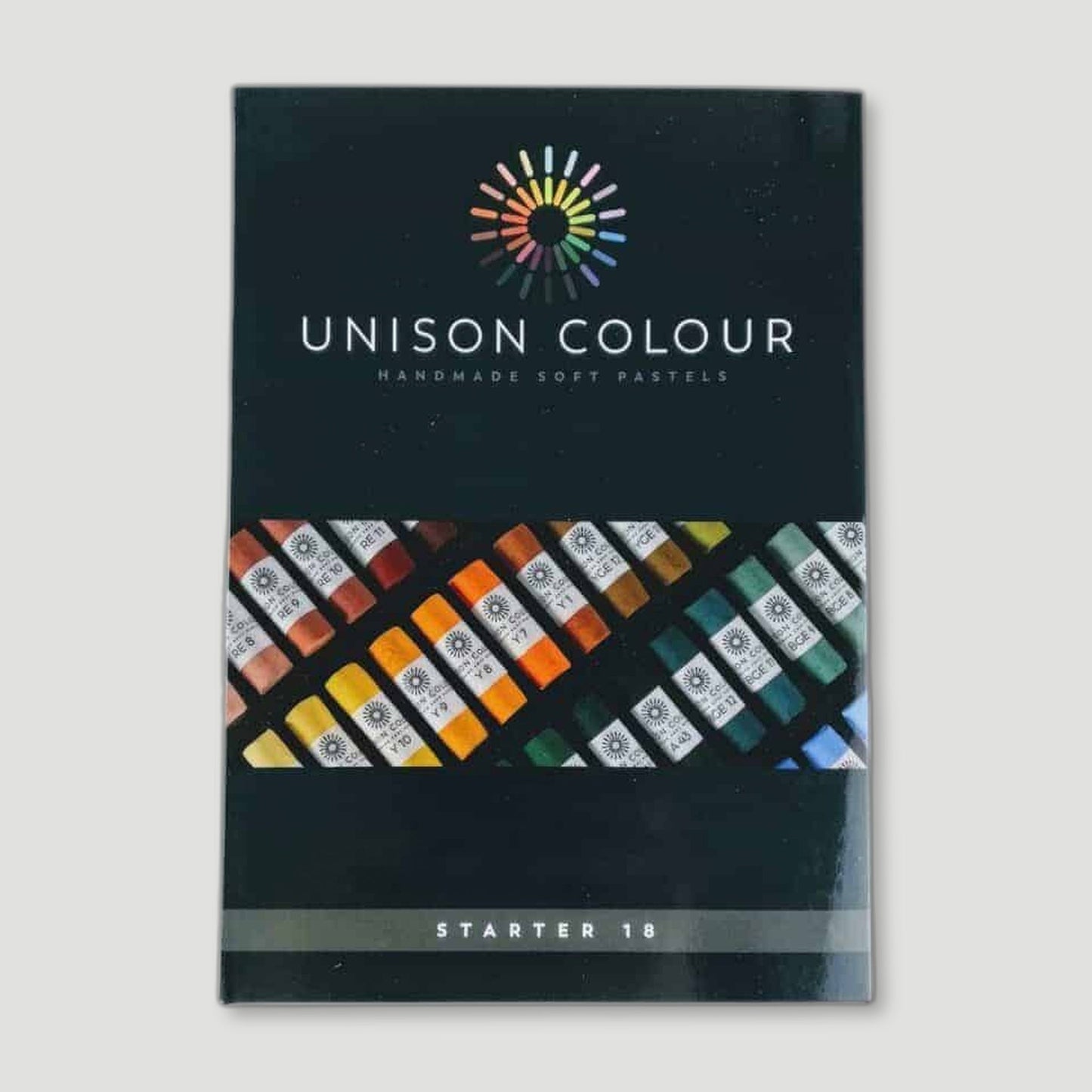 18 Soft Pastel Set from Unison Colour - British Made Pastels & Art Supplies