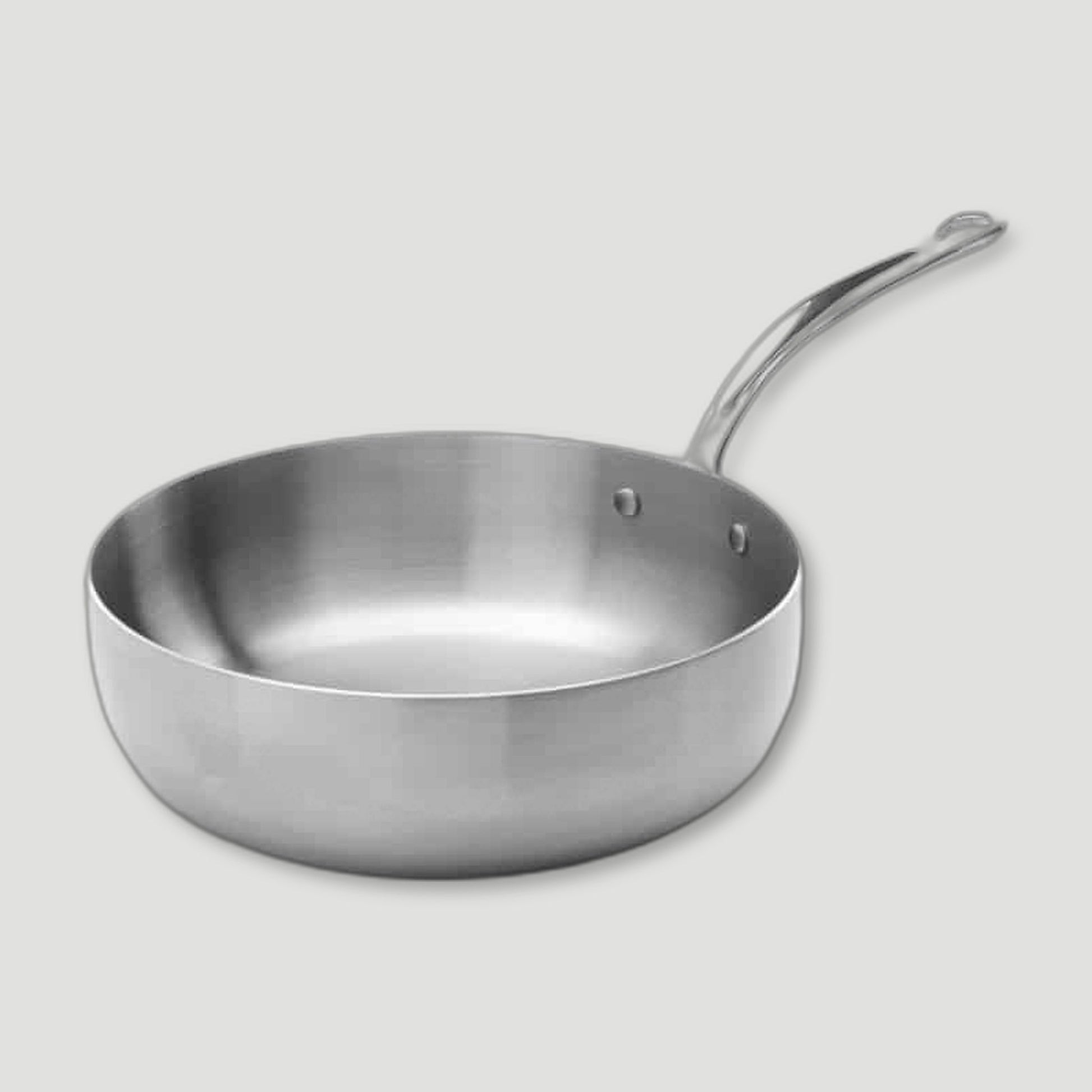 26cm Steel Chefs Pan from Samuel Groves - British Made Cookware