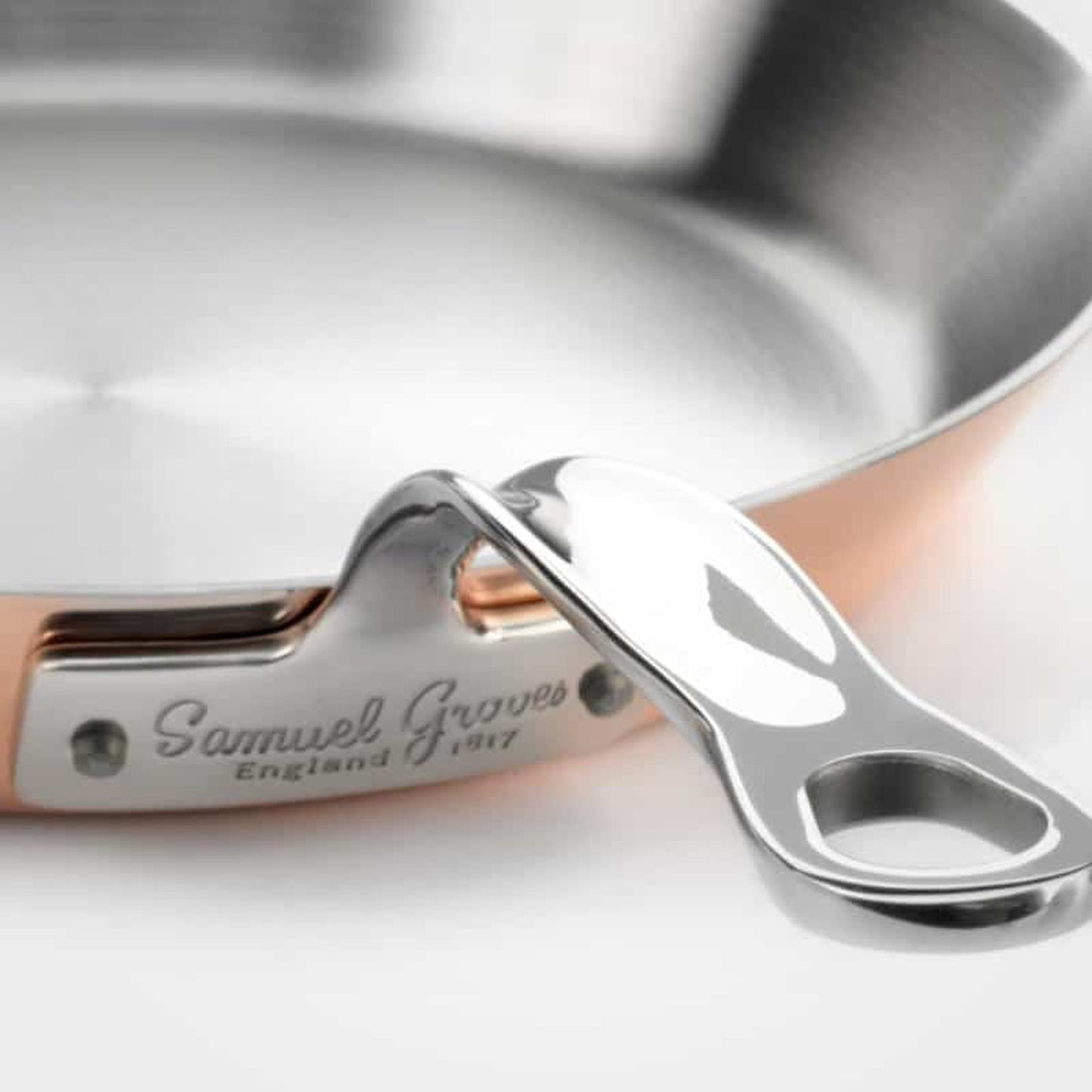 28cm Copper Induction Frying Pan