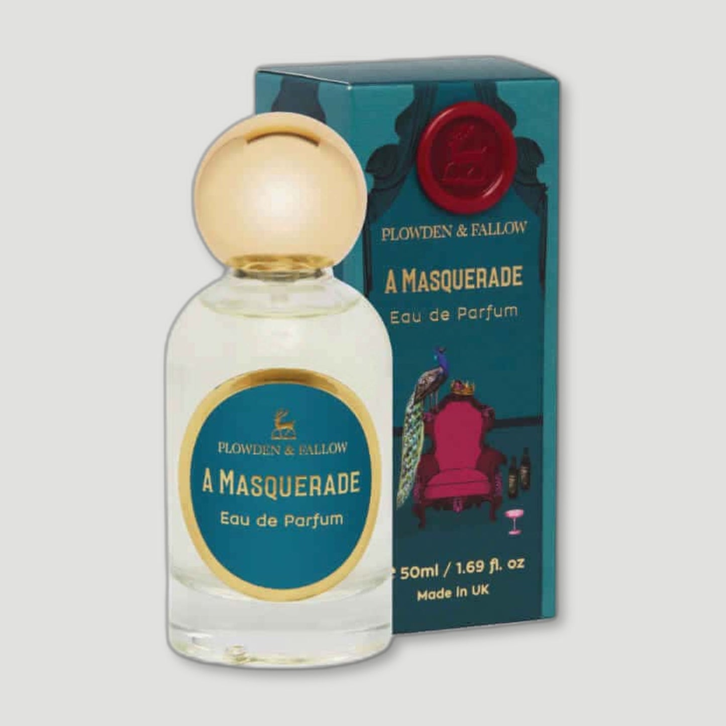 A Masquerade Eau De Parfum 50ML from Plowden & Fallow - British Made Perfumes & Fragrances