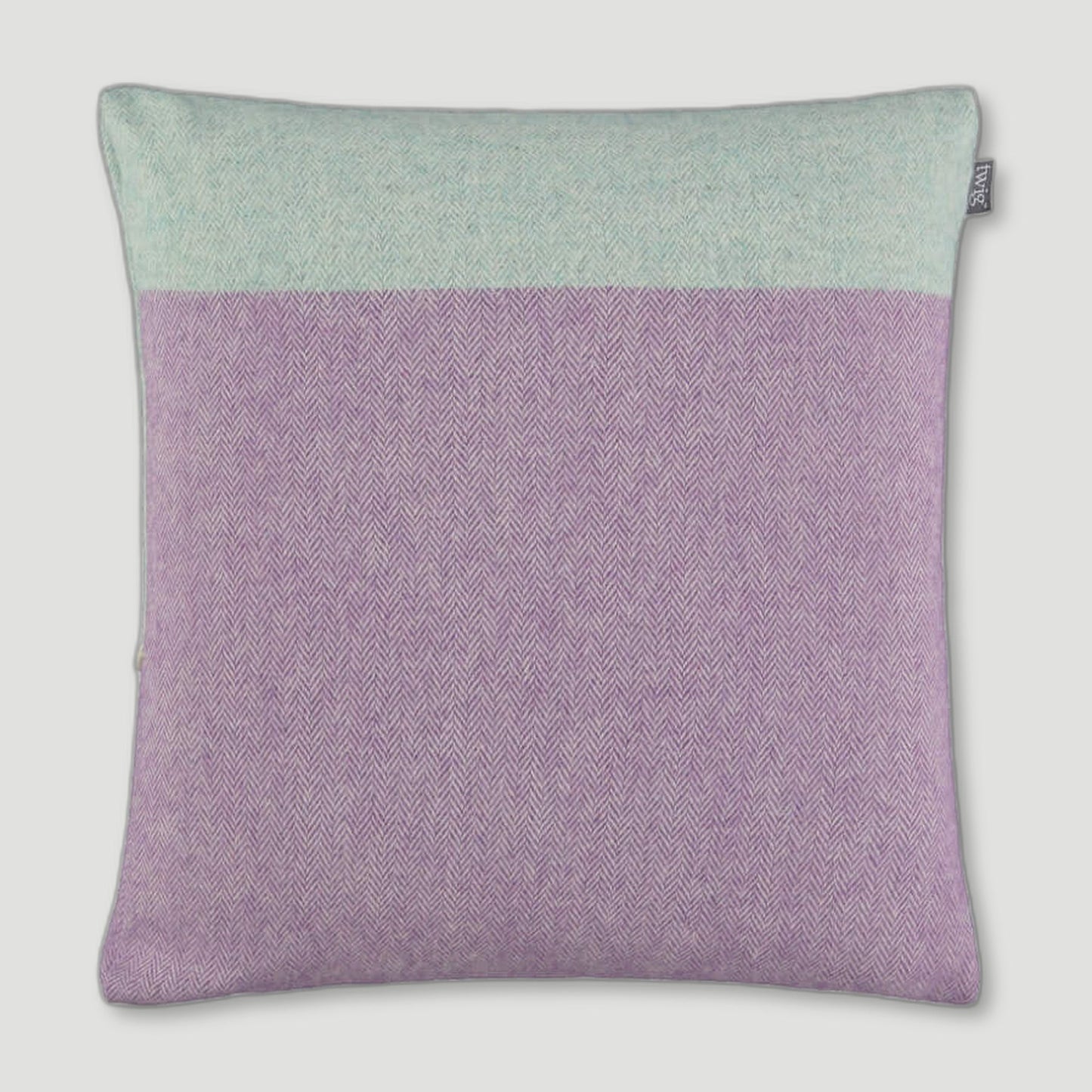 Amethyst Cushion from Twig - British Made Wool Throws