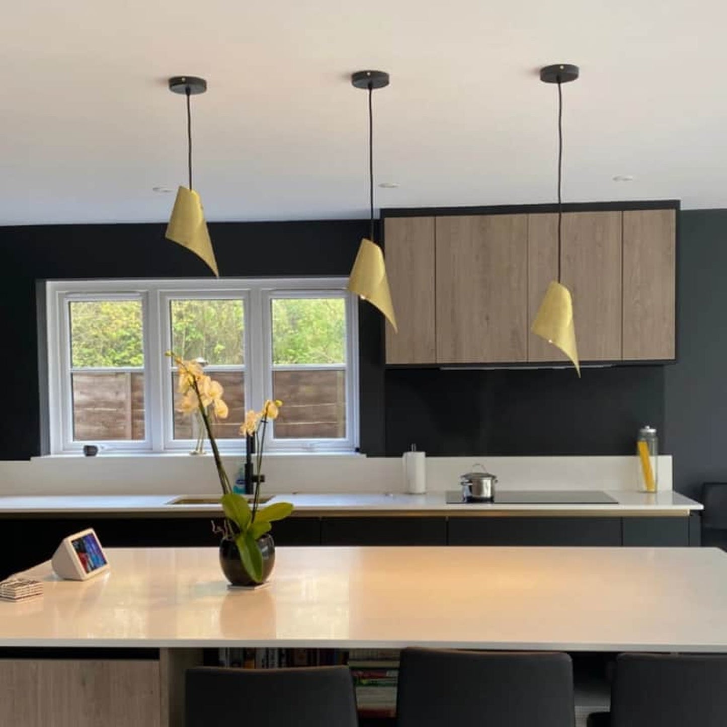 ARC Pendant in Brushed Brass