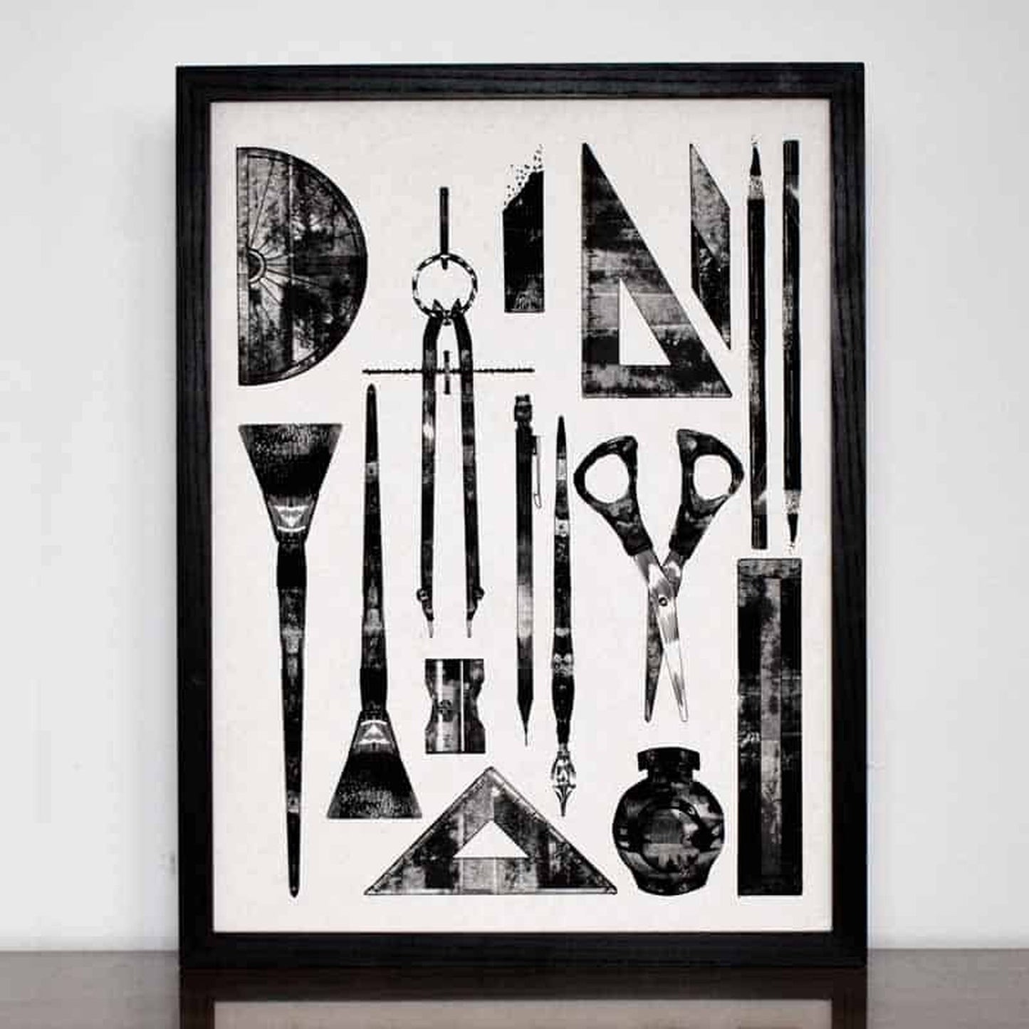Art Tools Limited Edition Print 12" x 16"