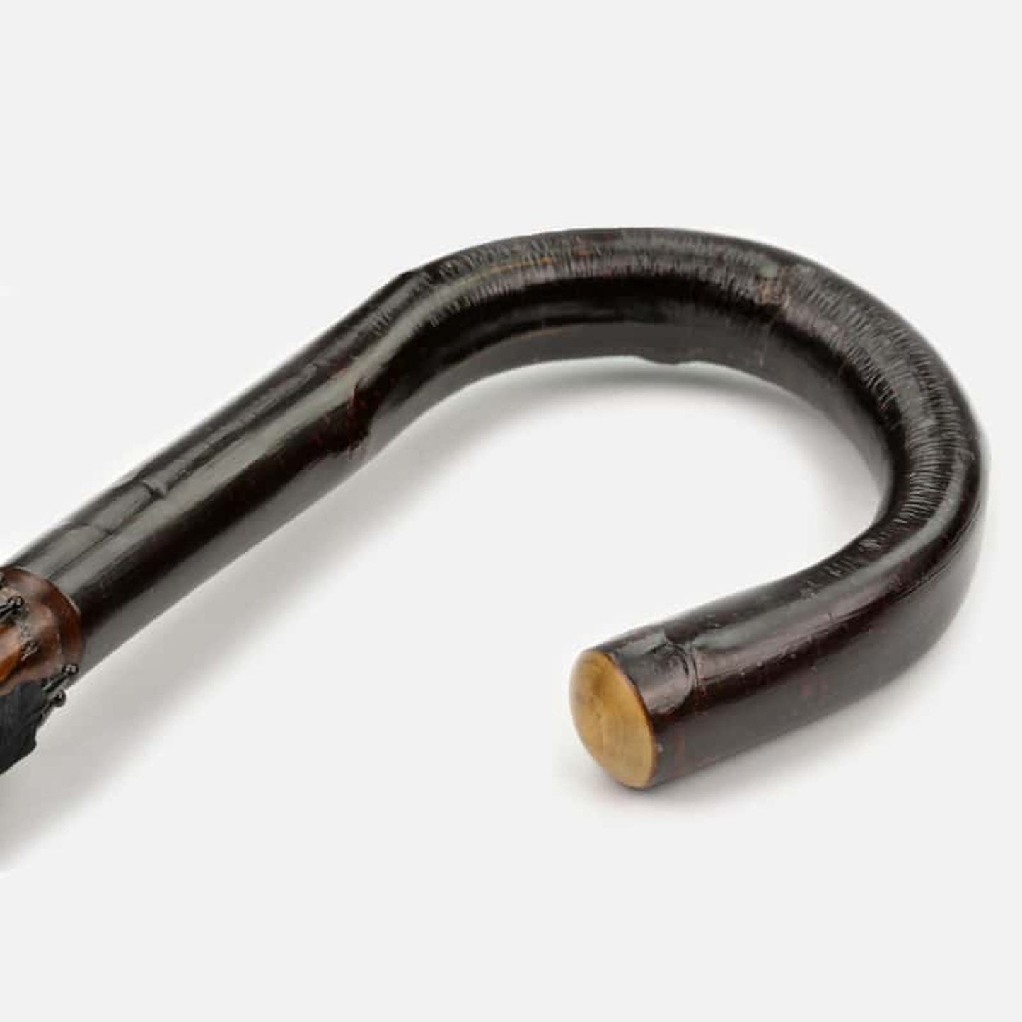 Bark Chestnut Solid Stick Umbrella