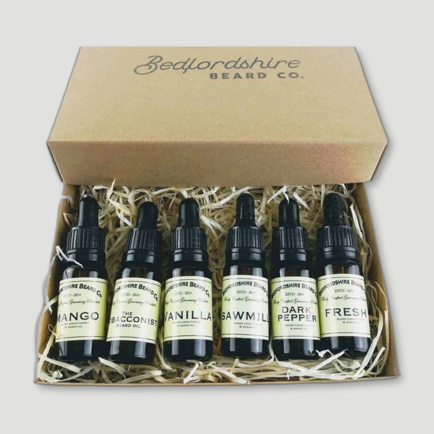Beard Oil Multipack from Bedfordshire Beard Co - British Made Beard Care