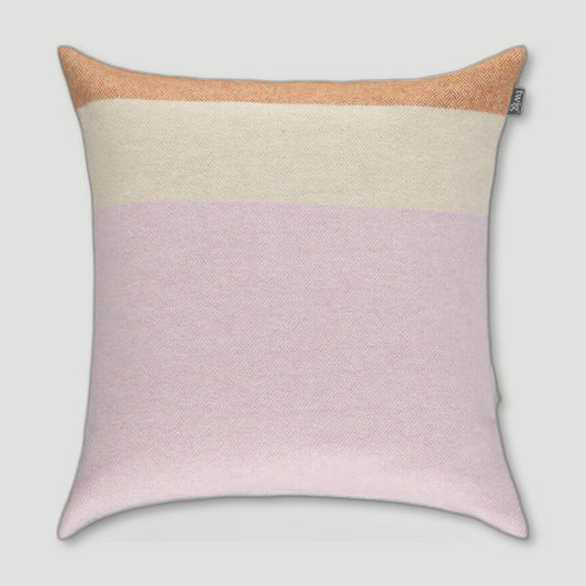 Back view of Beatrix Cushion from Twig - British Made Wool Throws