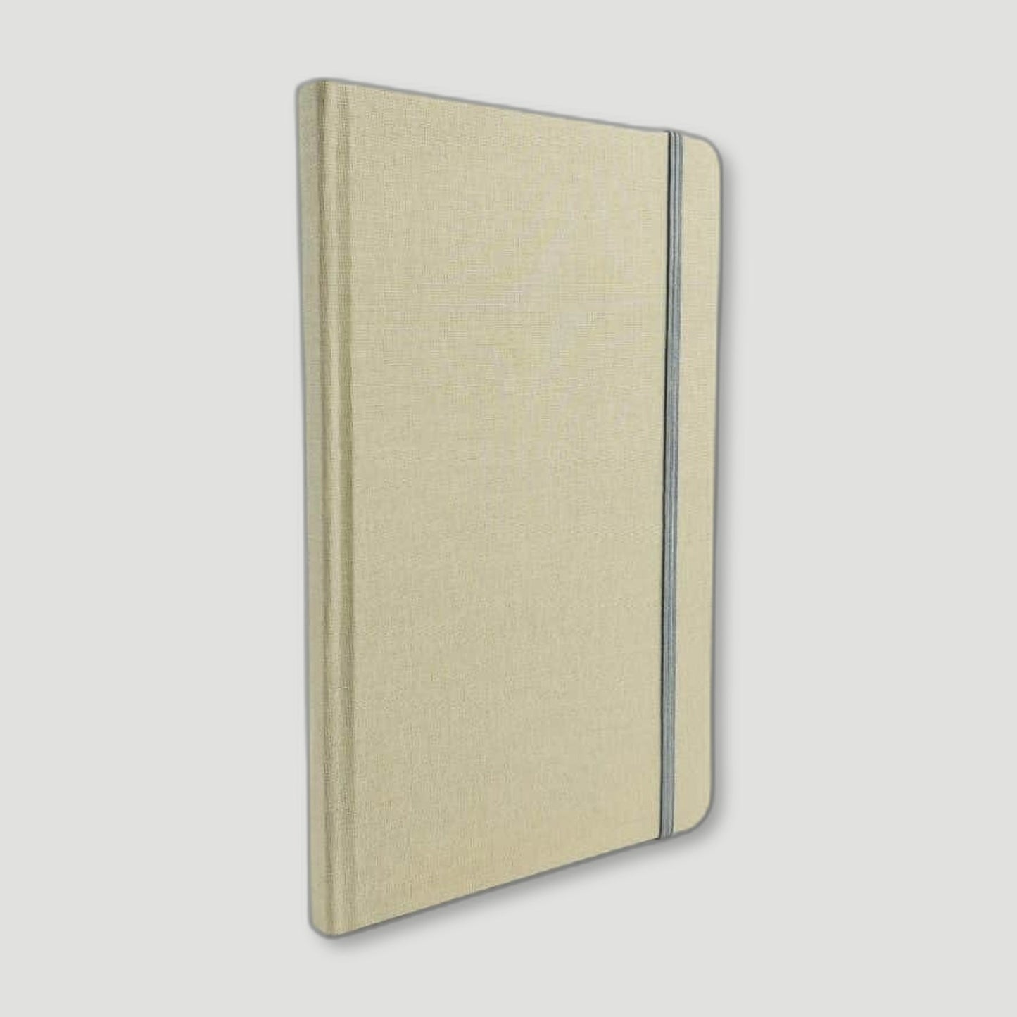 Beige Woven Cloth Notebook from The Stamford Notebook Co - British Made Stationery
