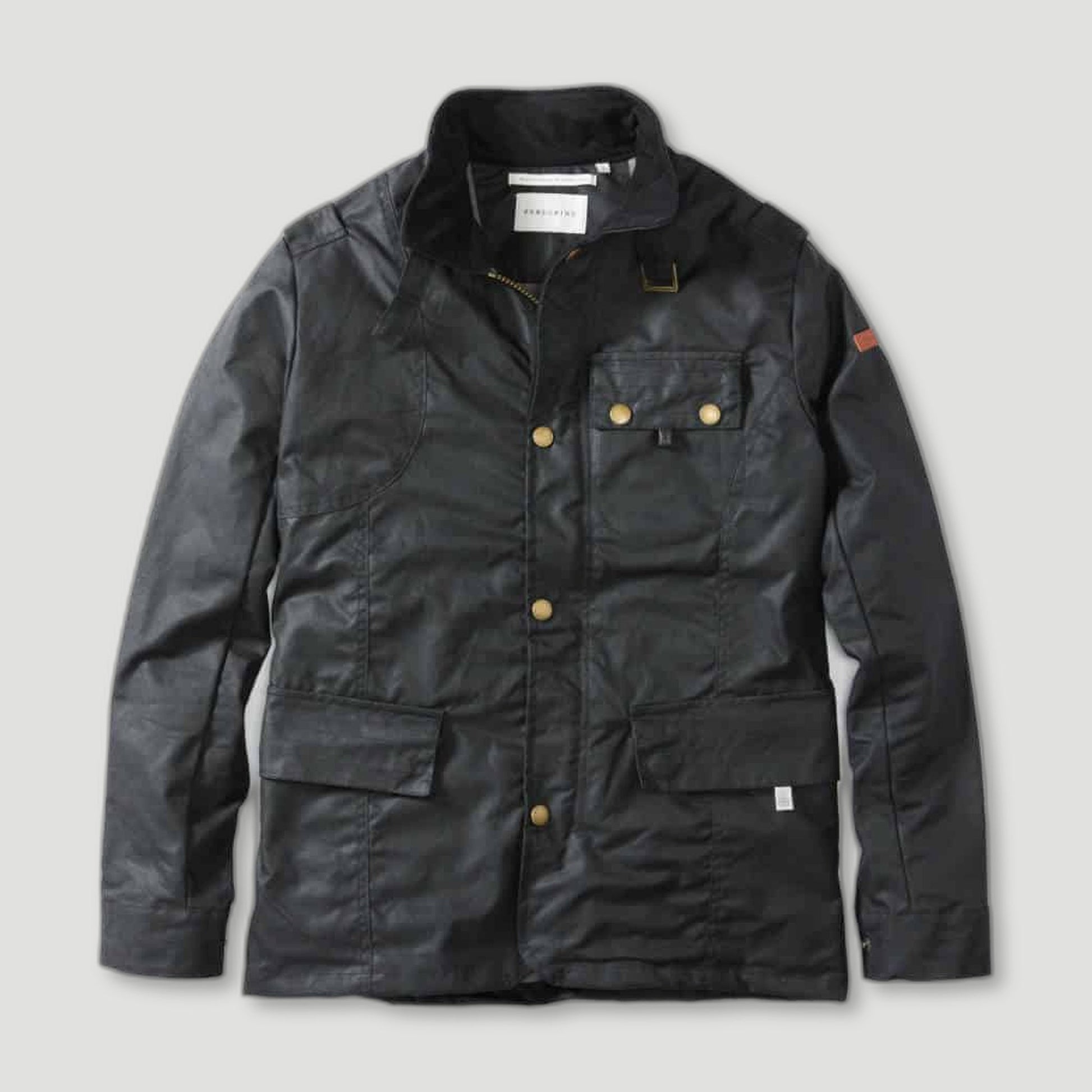 Black Bexley Jacket from Peregrine Clothing - British Made Clothing