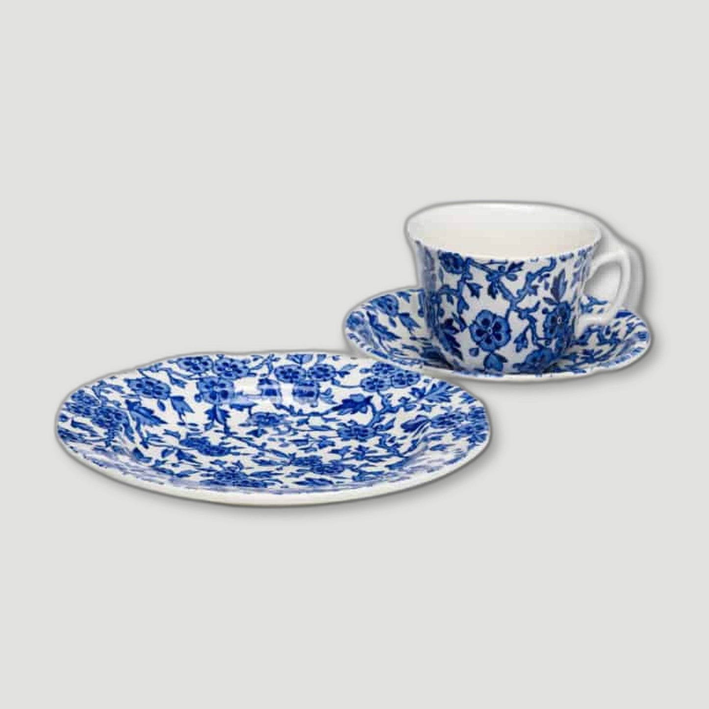 Blue Arden Teacup Gift Set from Burleigh Pottery - British Made Tableware