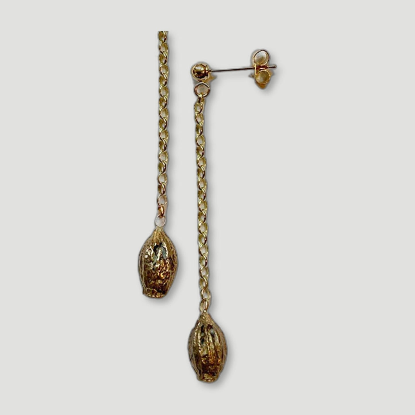 Bronze Seed Earrings from Issy White - British Made Women'S Jewellery