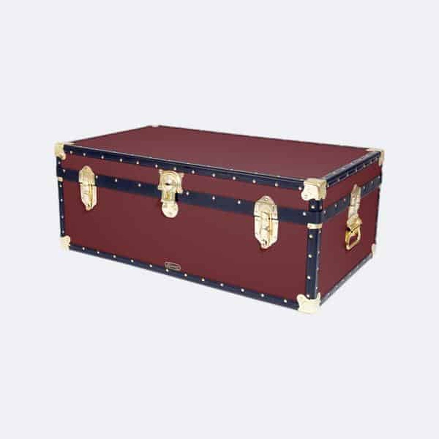Burgundy Steamer Trunk