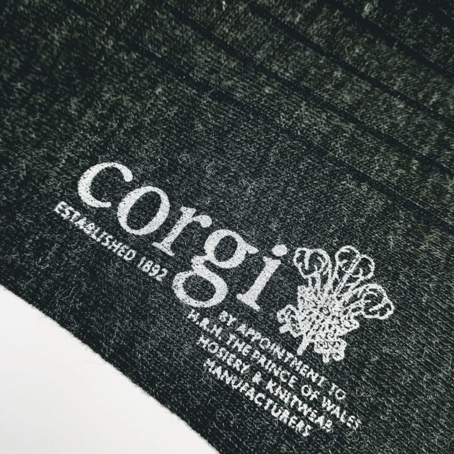 Charcoal Wool Socks | Lightweight