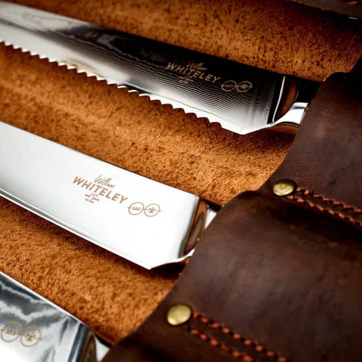 Chef's Professional Damascus Knife Set