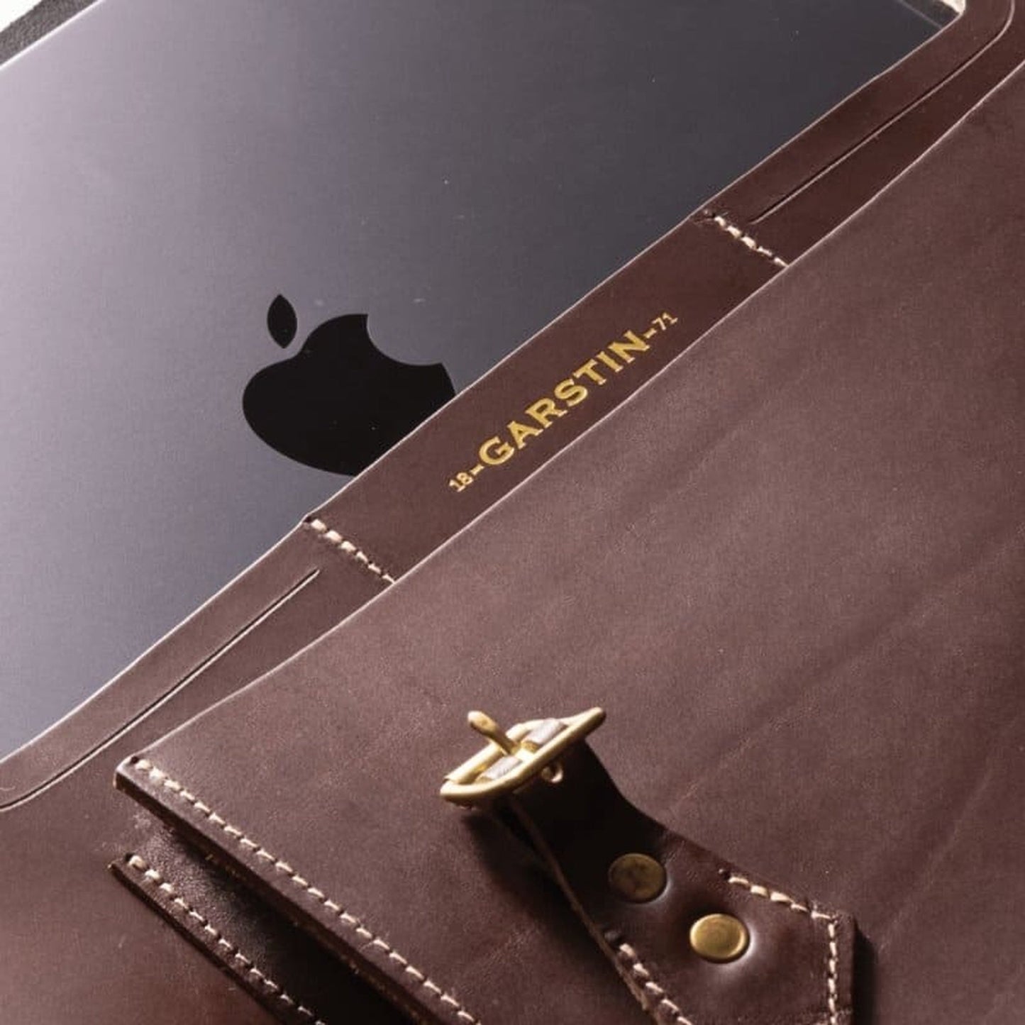 Leather Satchel - Chestnut Brown