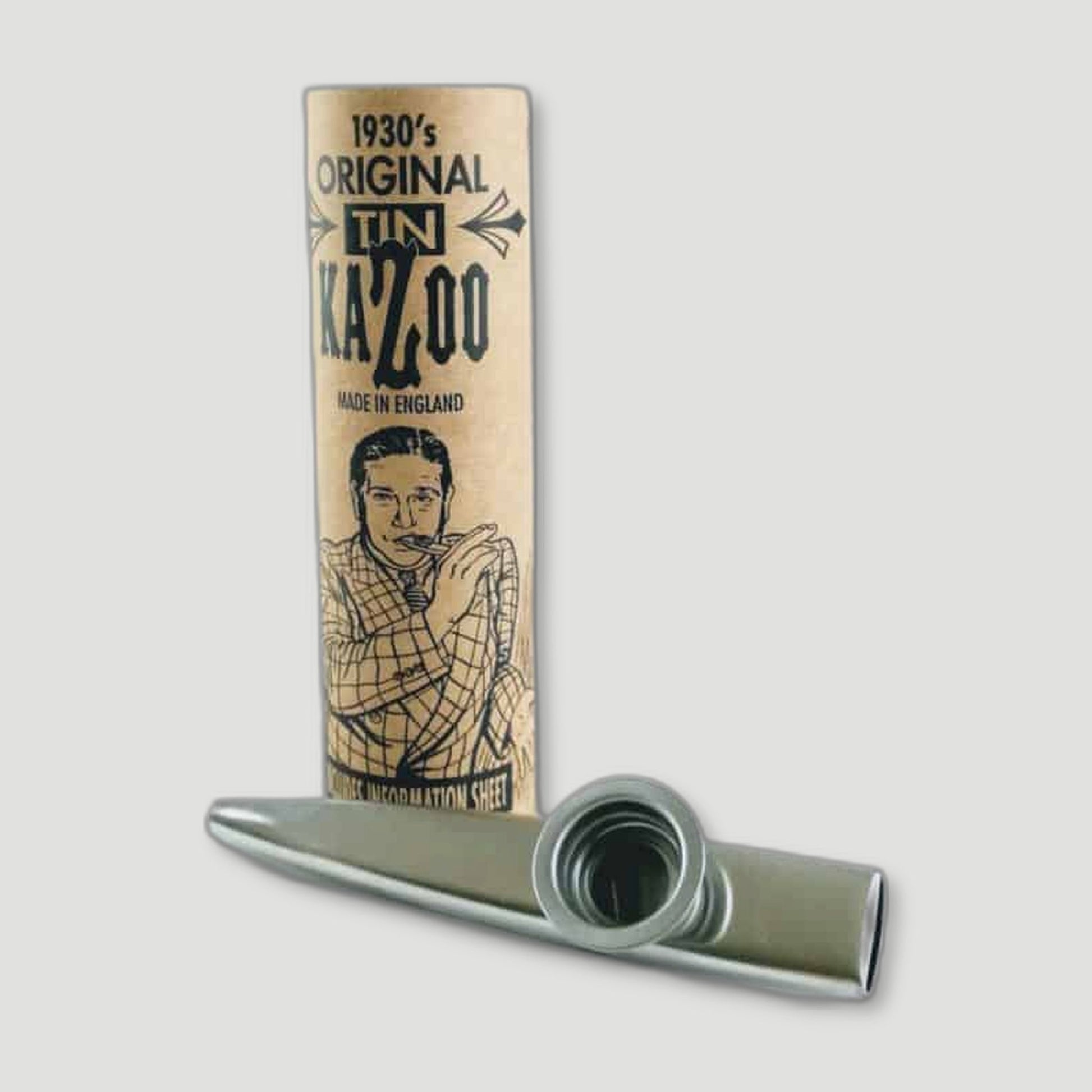 Clarke Silver Kazoo from Clarke Tinwhistles - British Made Tin Whistles