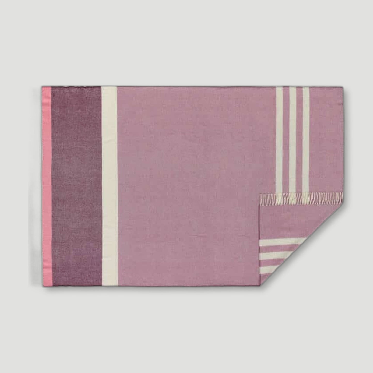 Damask Lambswool Throw from Twig - British Made Wool Throws