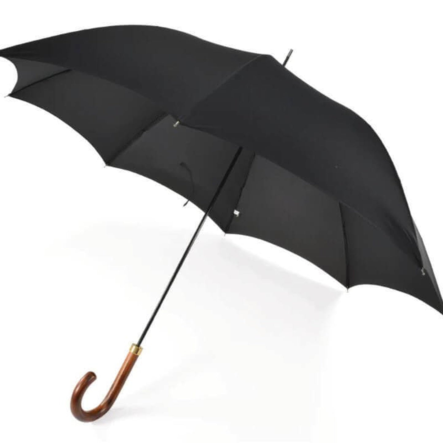 Dark Grained Hardwood Umbrella