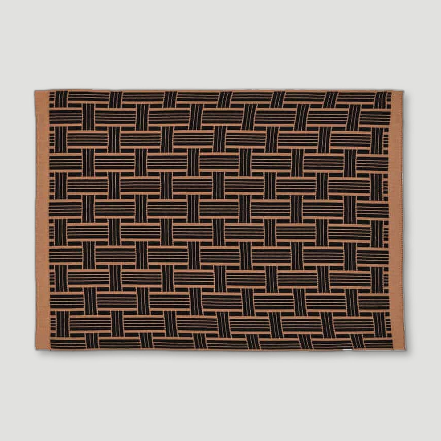 Dark Hazelnut Basket Placemat from Ambar Living - British Made Homeware
