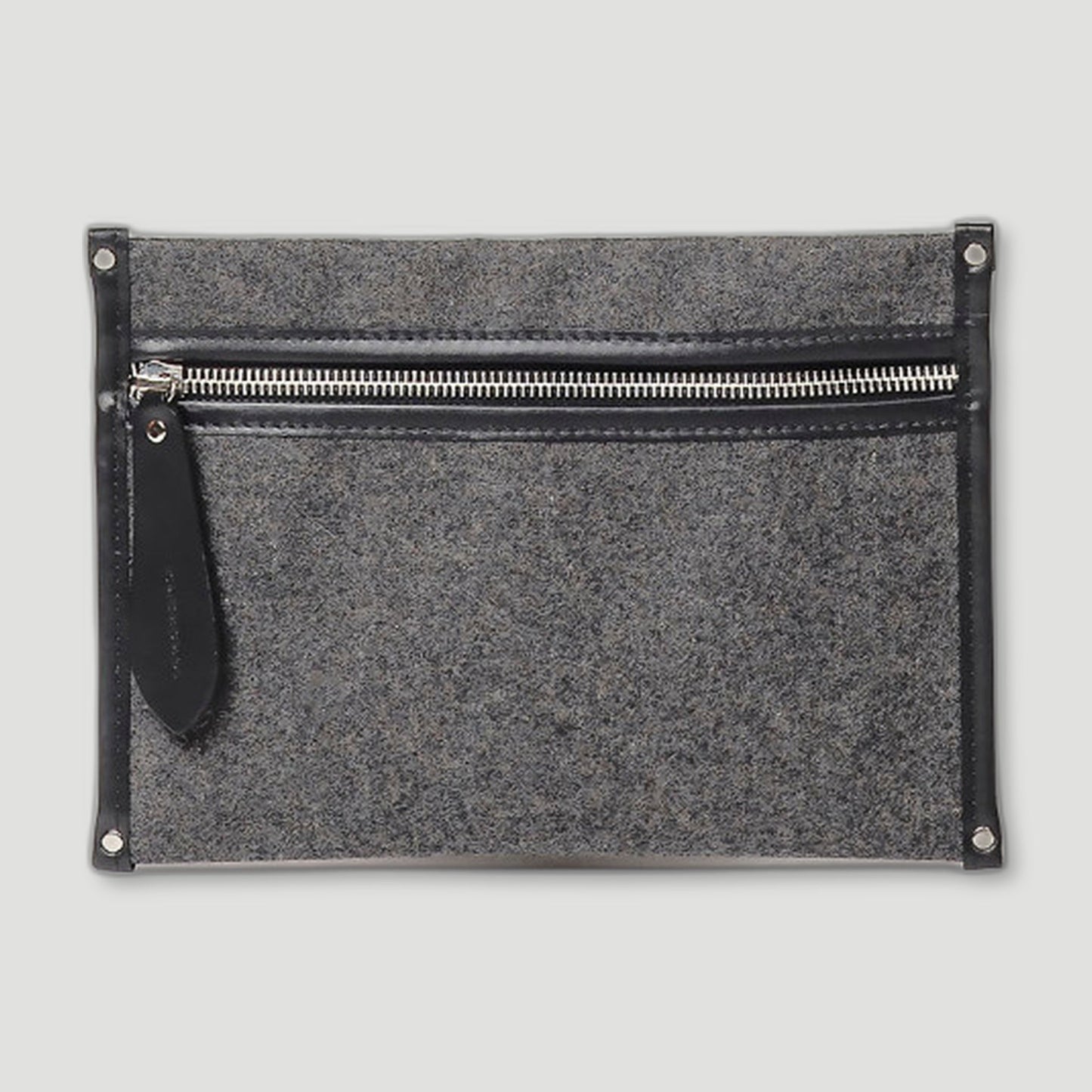 Docket Small Pouch - Grey from CHERCHBI - British Made Bags