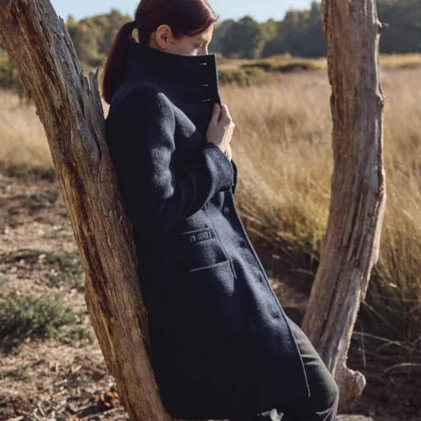 FALKIRK COAT - NAVY