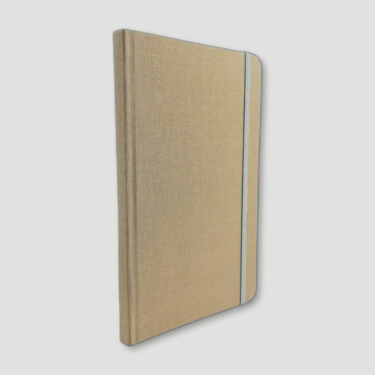 Fawn Woven Cloth Notebook from The Stamford Notebook Co - British Made Stationery