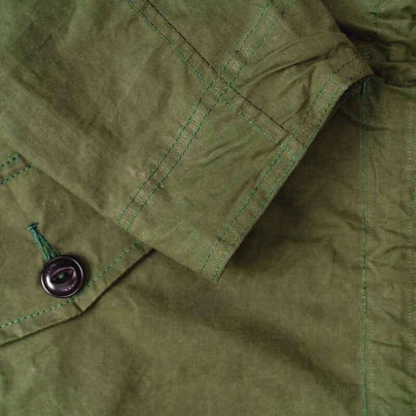 Forest Green Hooded Smock