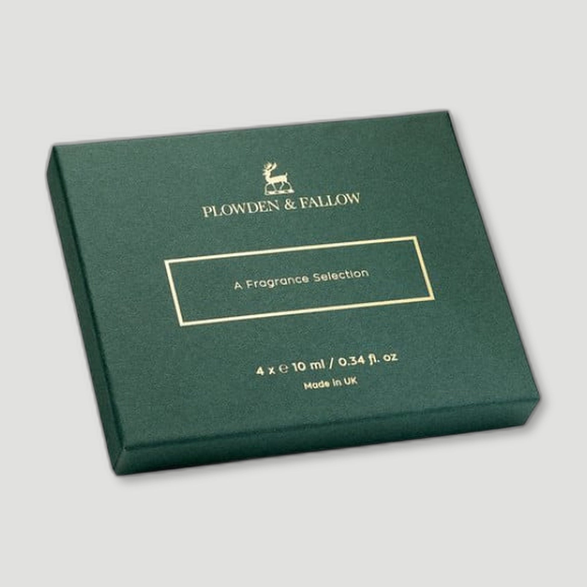 Fragrance Sample Set Eau De Parfum 4x10ML from Plowden & Fallow - British Made Perfumes & Fragrances