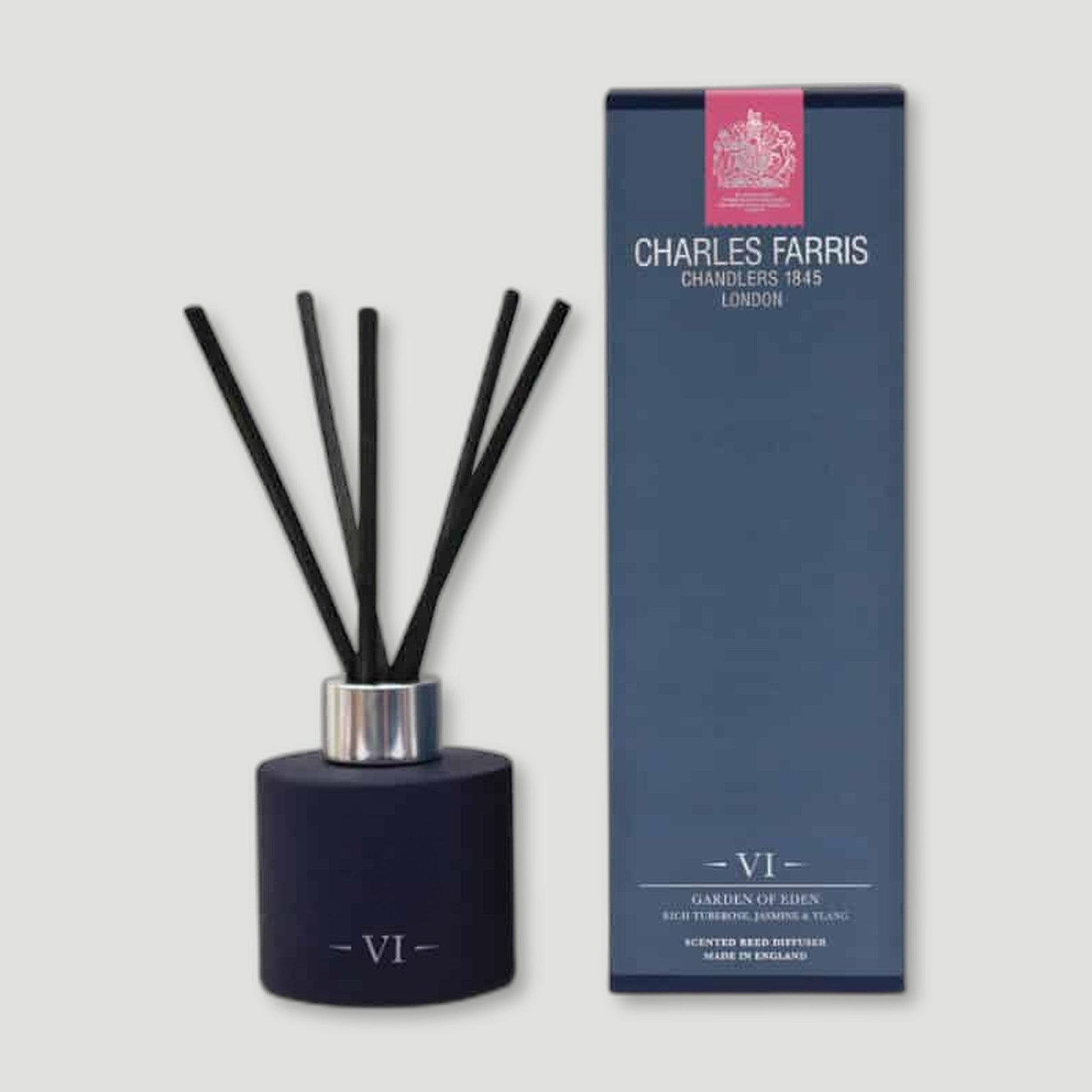 Garden of Eden Reed Diffuser from Charles Farris - British Made Candles