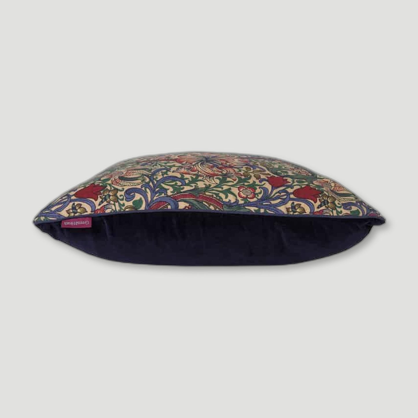 Golden Lily Cushion from Green&Heath - British Made Homeware