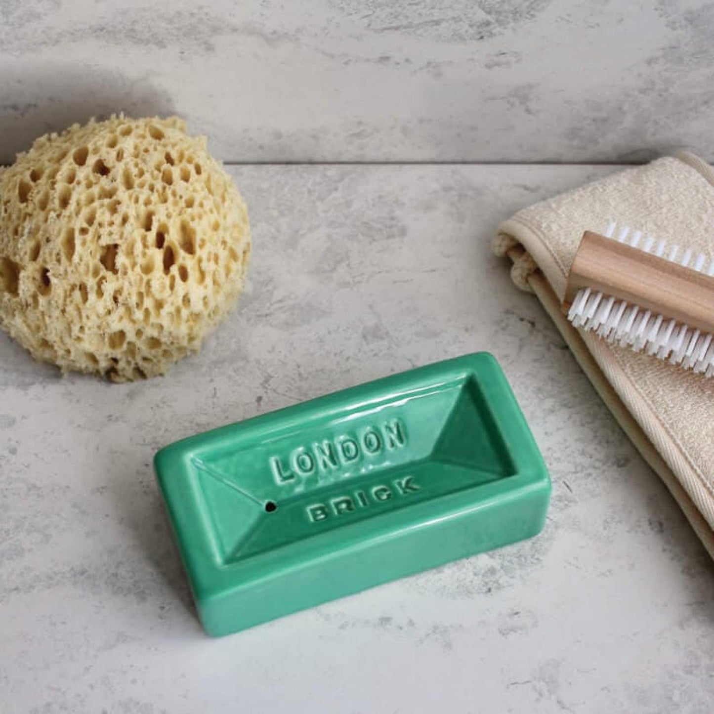 Green London Brick Dish