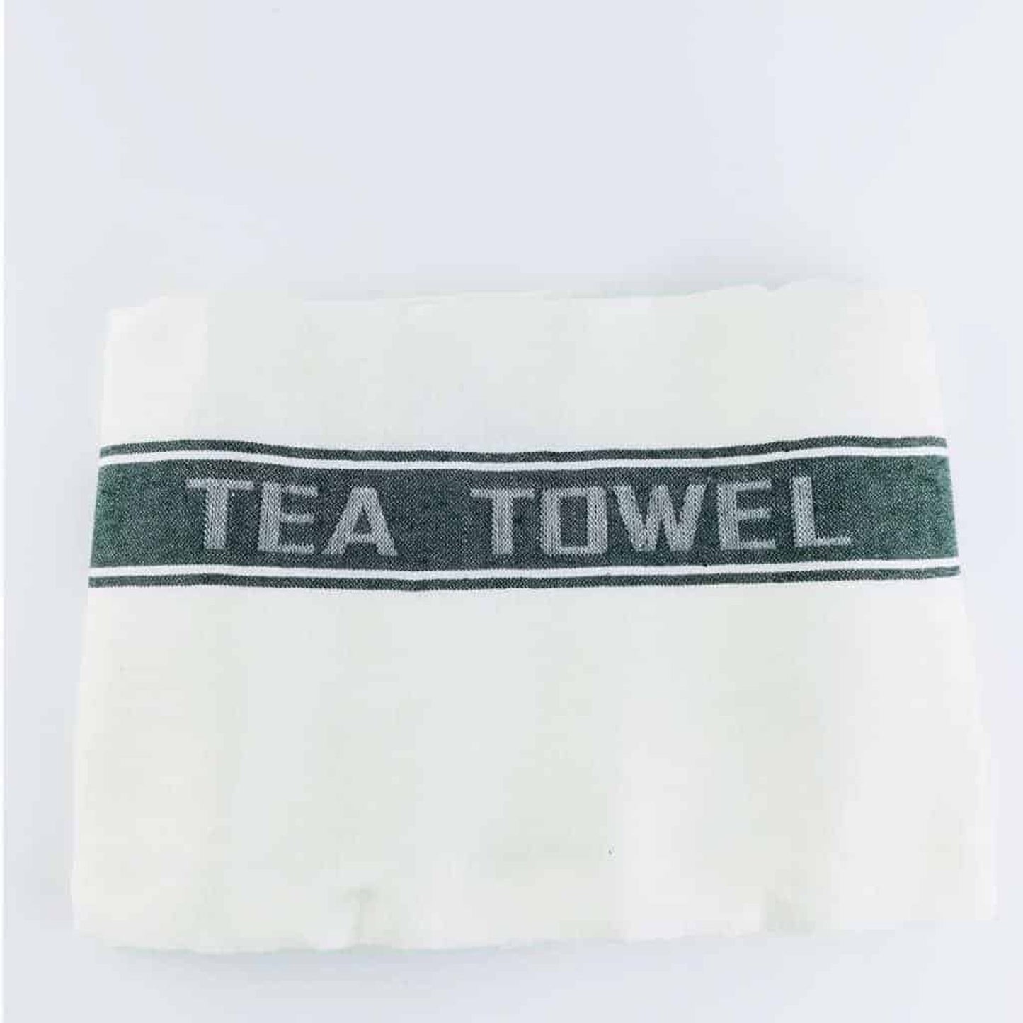 Green Striped Tea Towel