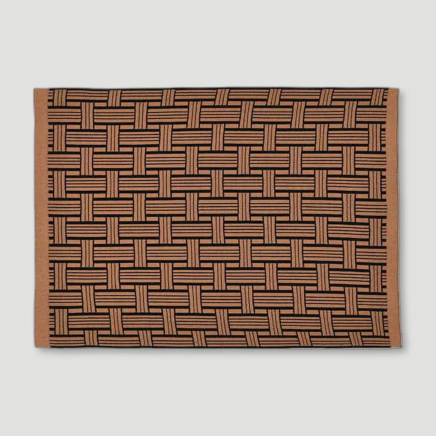 Hazelnut Light Basket Placemat from Ambar Living - British Made Homeware
