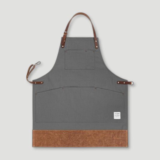 Heritage Grey Apron from Risdon & Risdon - British Made Aprons