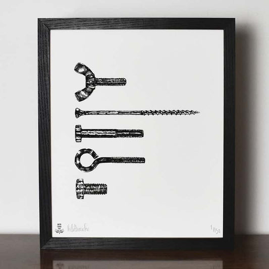 Holding Things Together Limited Edition Print 10" x 12"