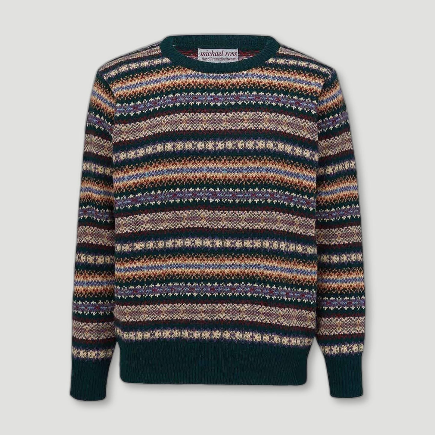 House of Gucci Fair Isle Men's Jumper from Michael Ross - British Made Wool Jumpers