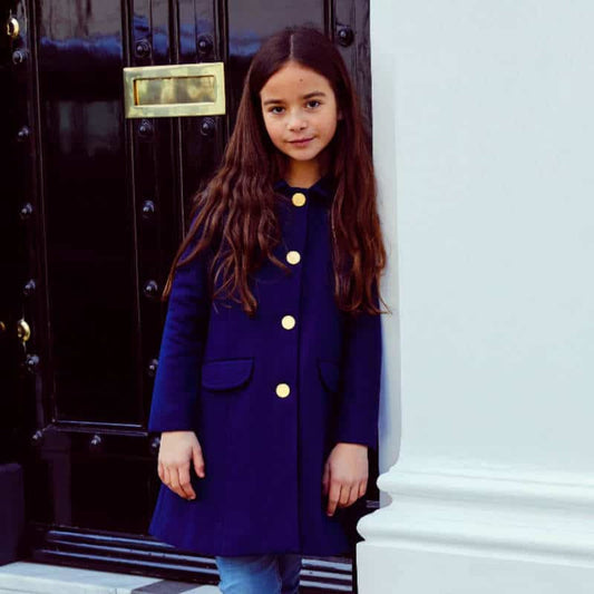 Kensington Girls Coat - Special Edition - Starry Night Navy Blue