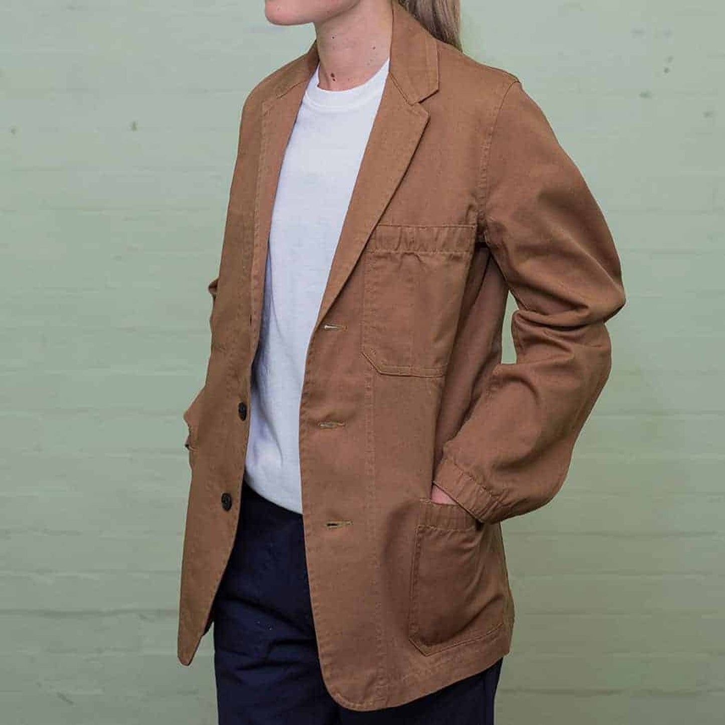 Khaki Engineer Jacket