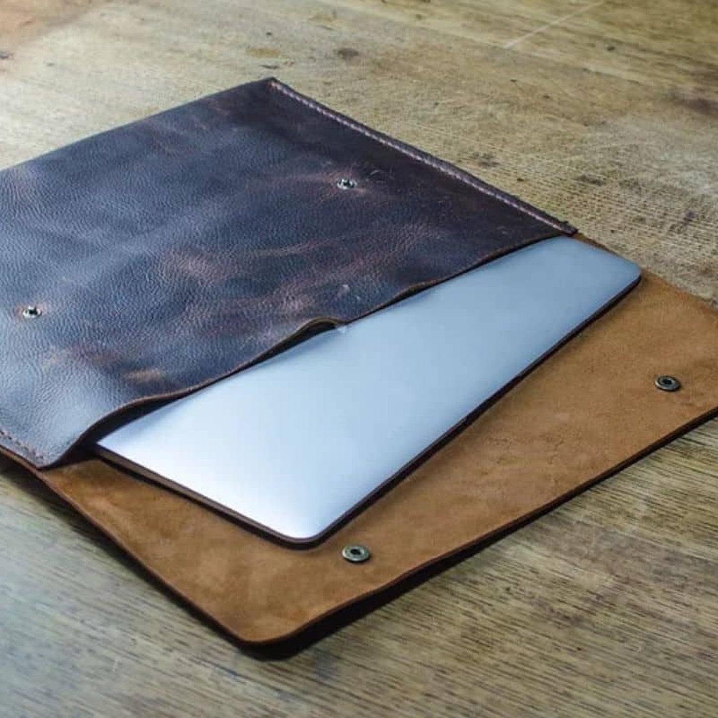 Kodiak Leather Laptop Case