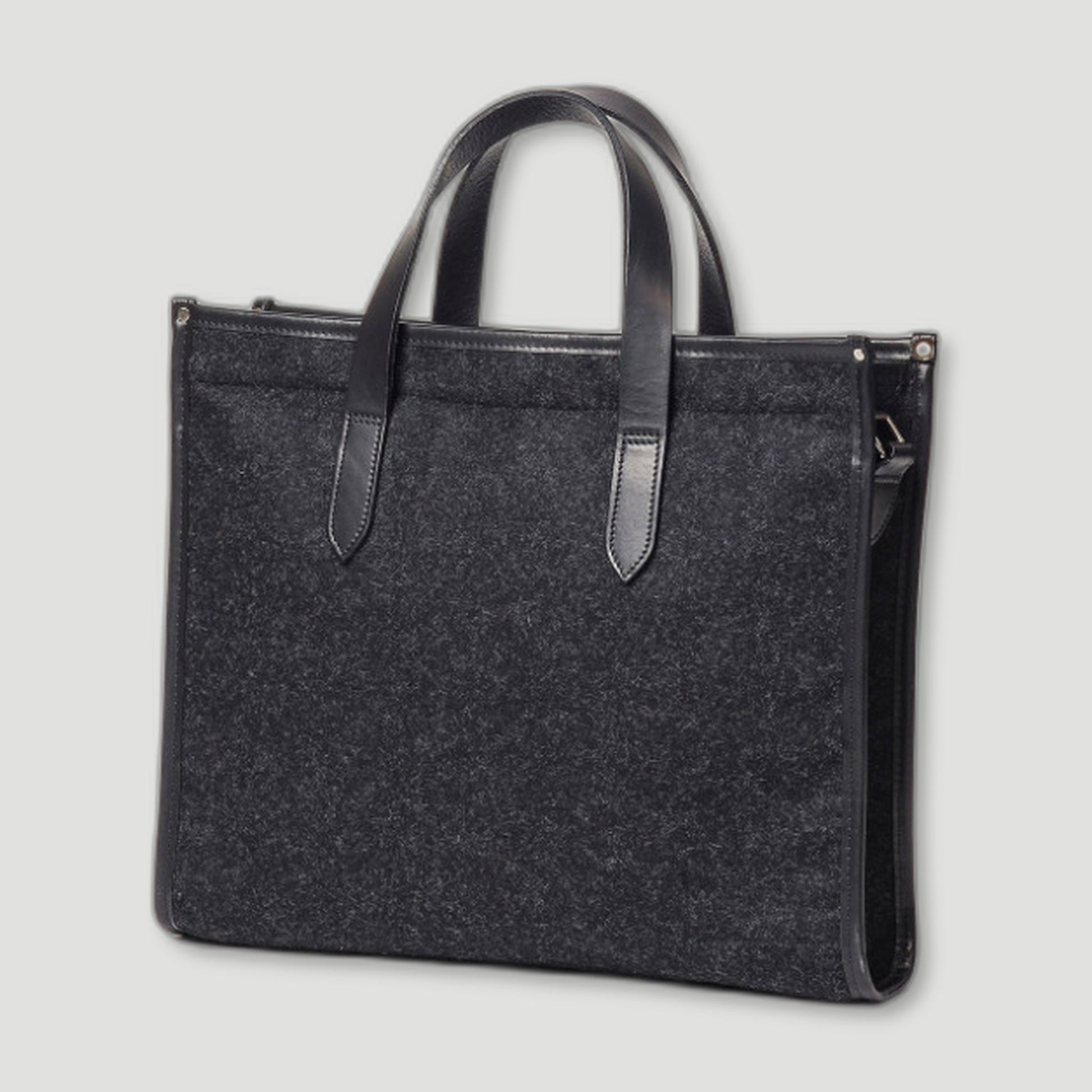 Library Tote - Black from CHERCHBI - British Made Bags