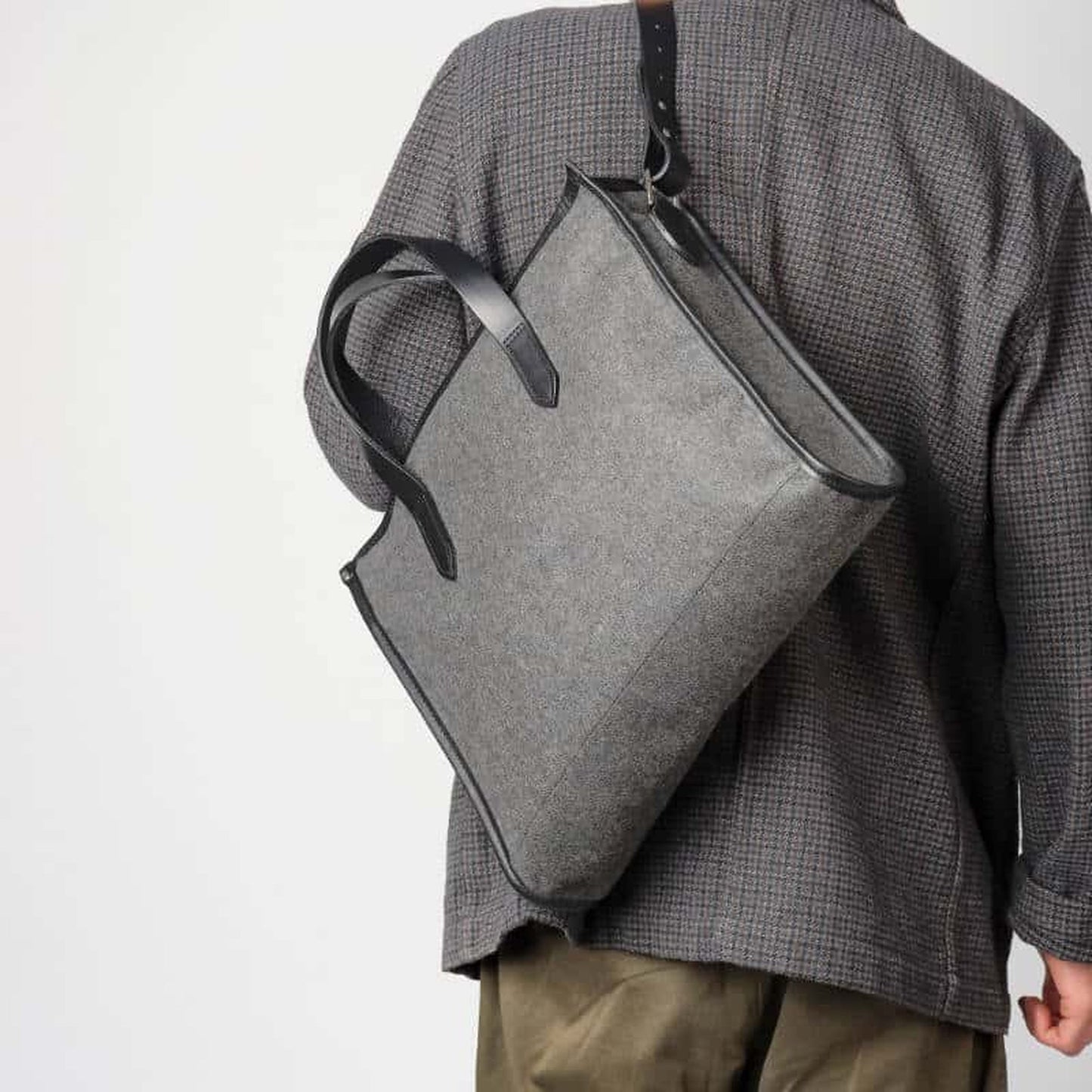 Library Tote - Grey