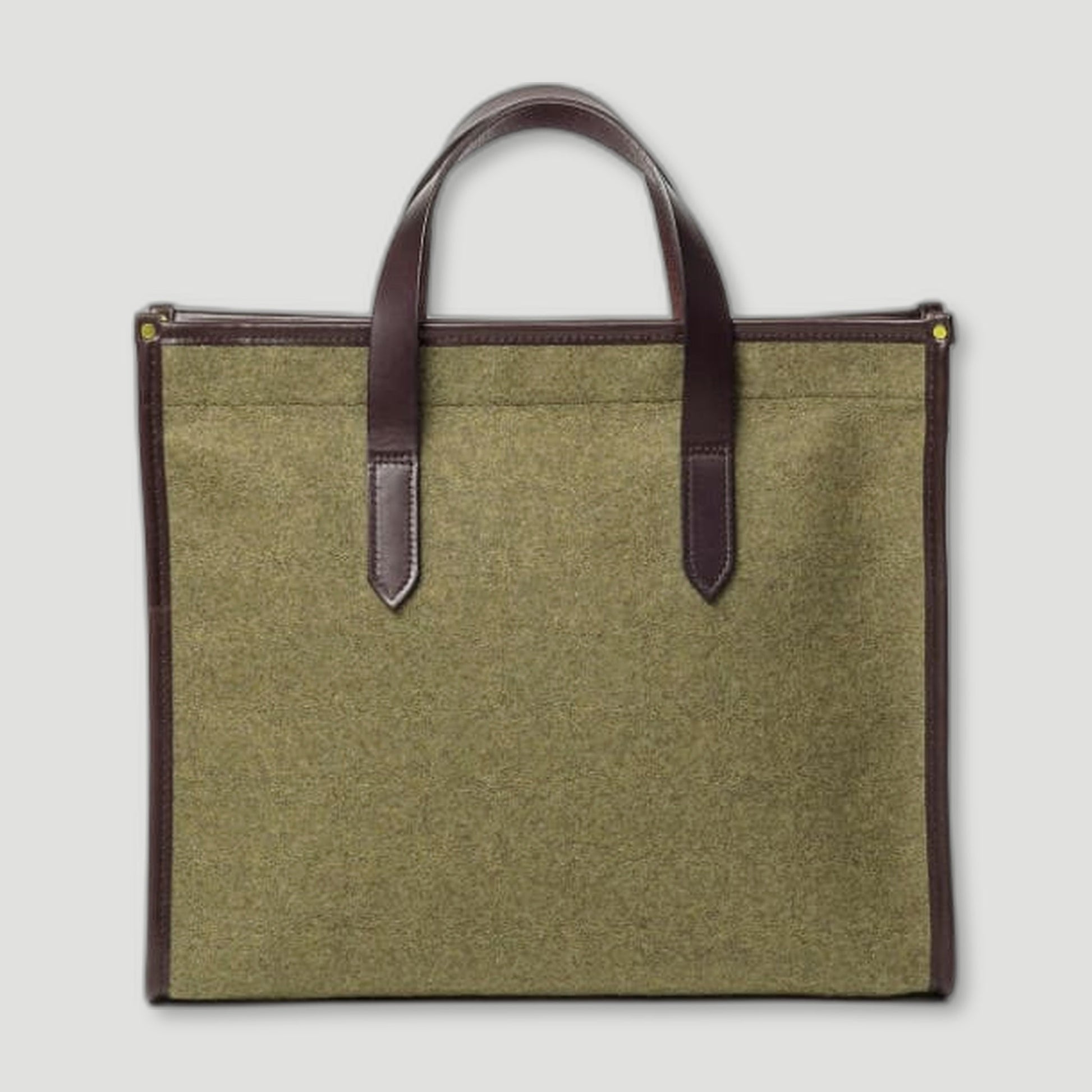 Library Tote - Khaki from CHERCHBI - British Made Bags