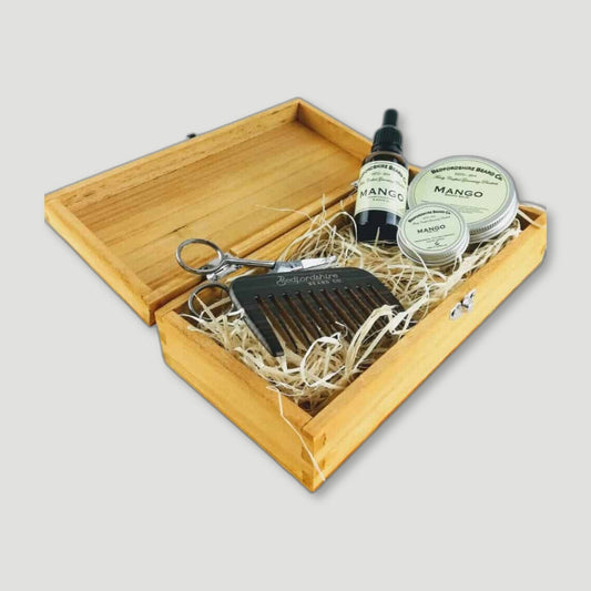 Mango Beard Set from Bedfordshire Beard Co - British Made Beard Care
