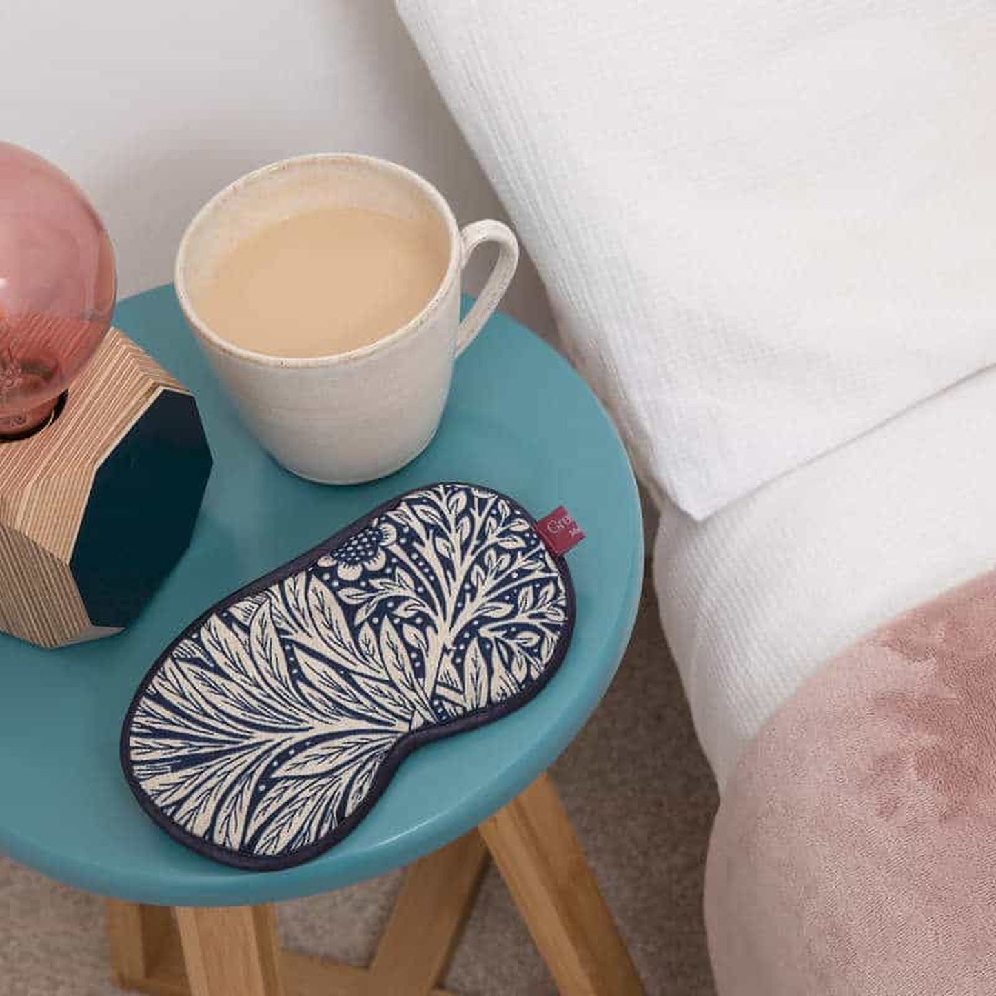 Marigold Indigo Eye Mask