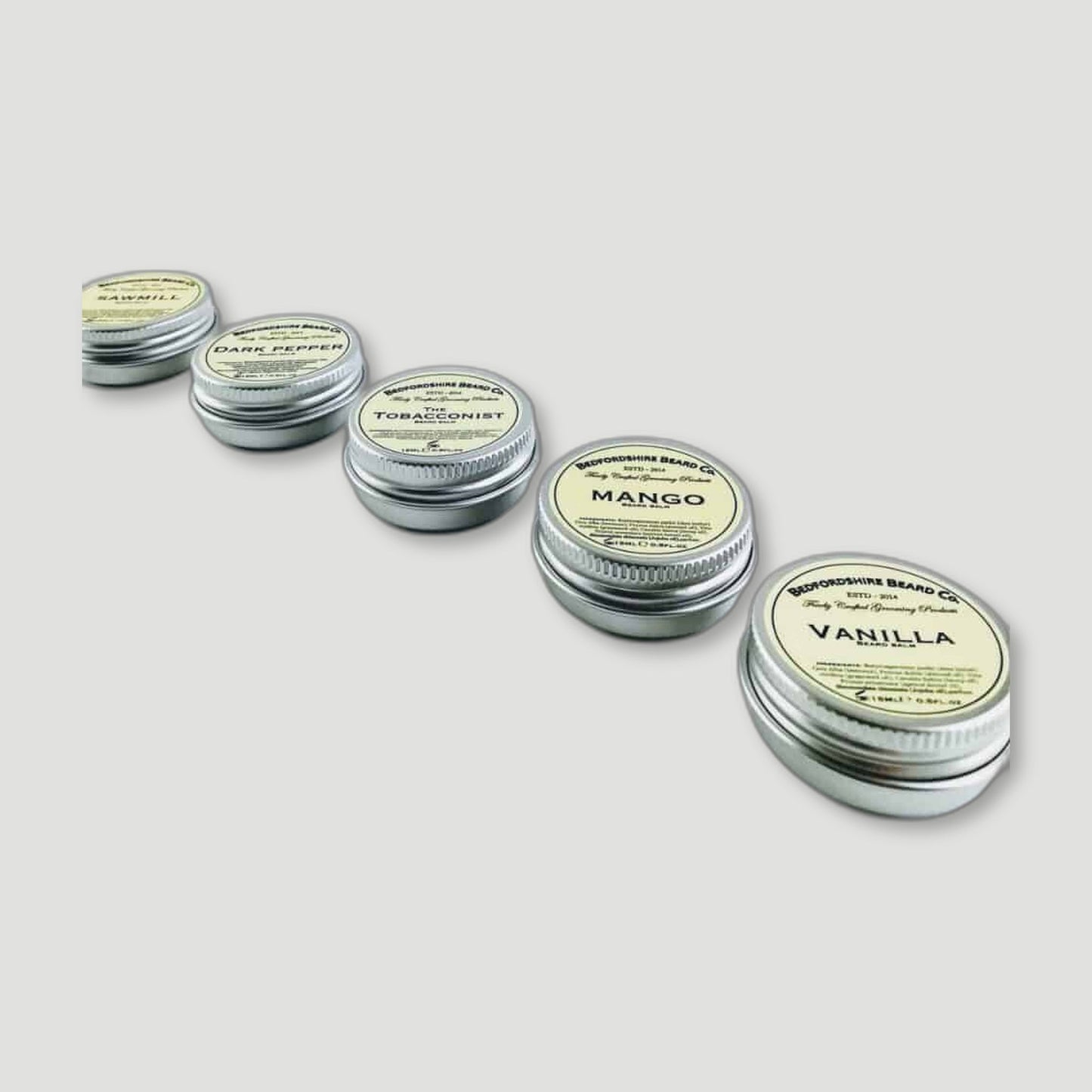 Mini Balm Multipack from Bedfordshire Beard Co - British Made Beard Care