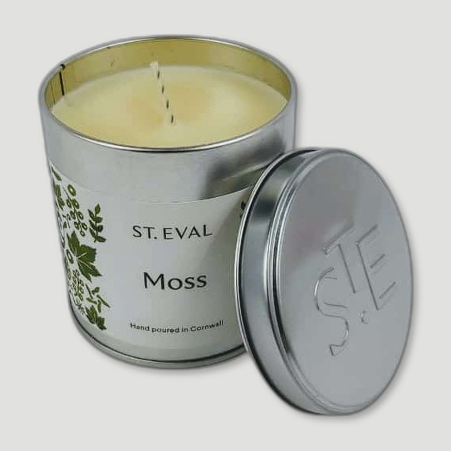 Moss Tin Candle from St Eval Candles - British Made Candles
