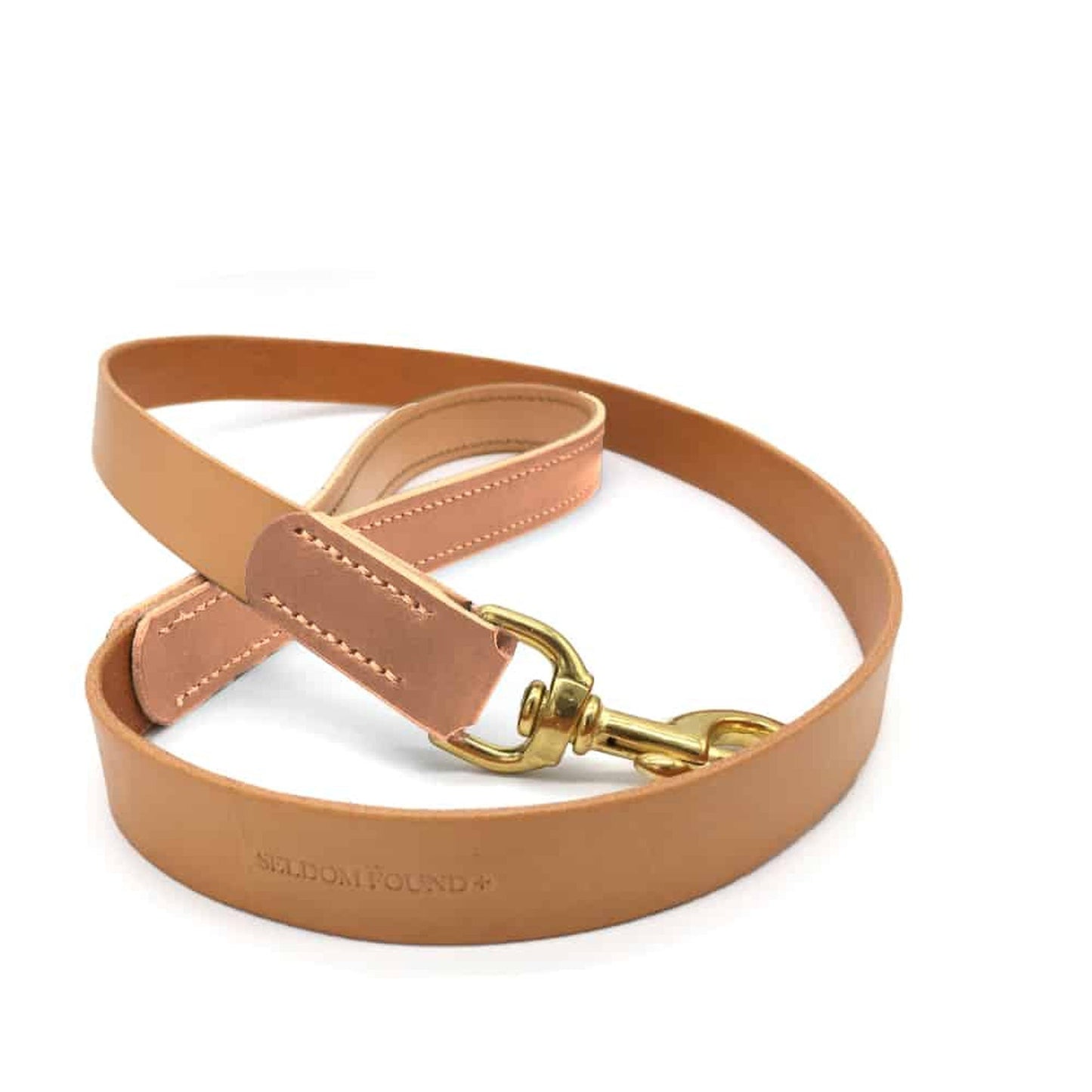 Natural Tan Leather Dog Lead