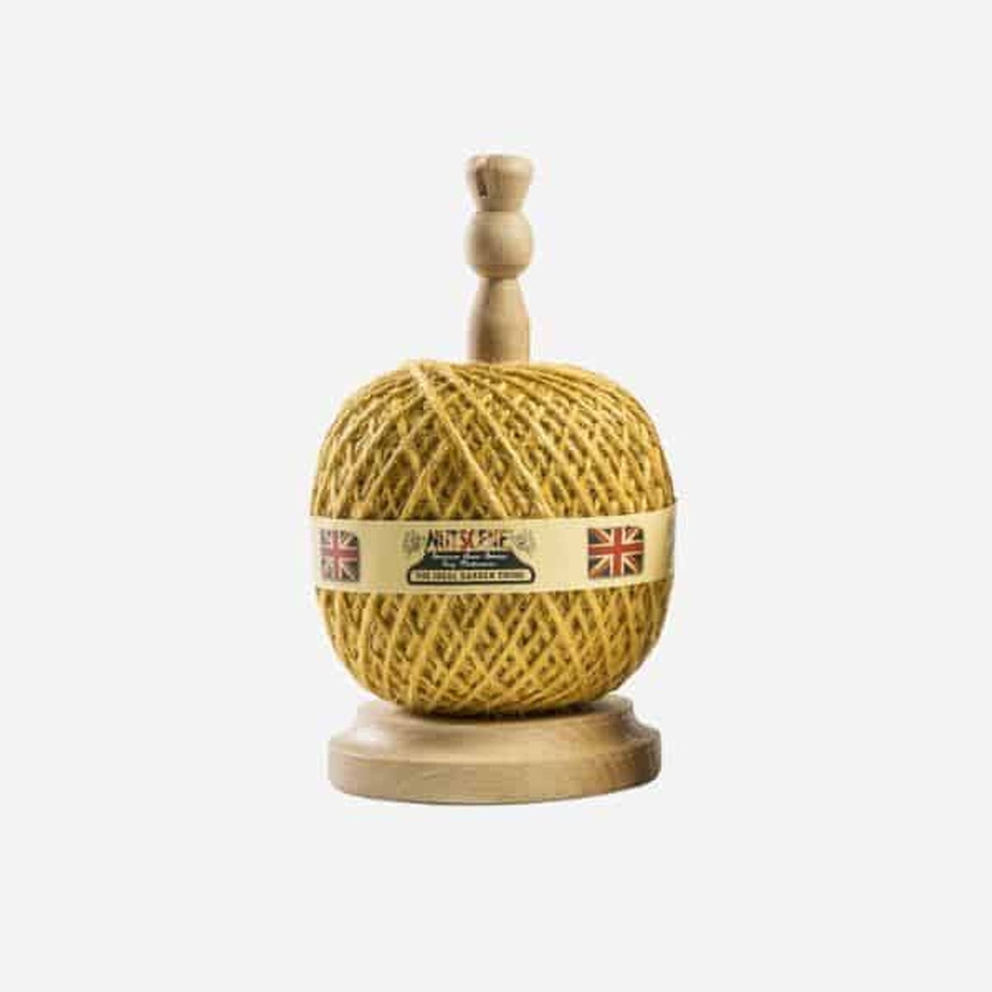 Natural Twine Ball, Holder Dispenser with Cutter blade