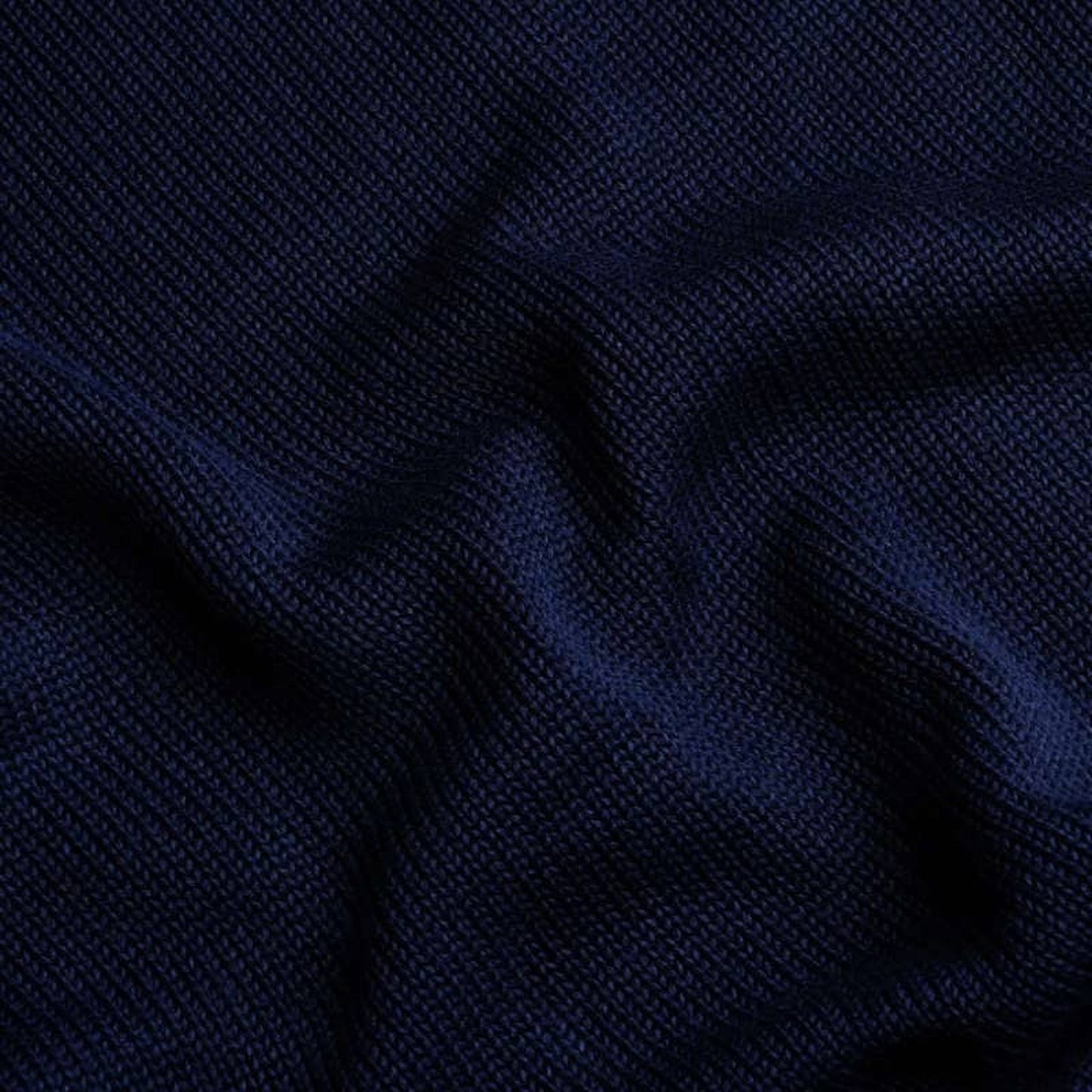 Navy Gullane Cotton Crew Neck